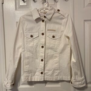 GAP White Utility Jacket (S)